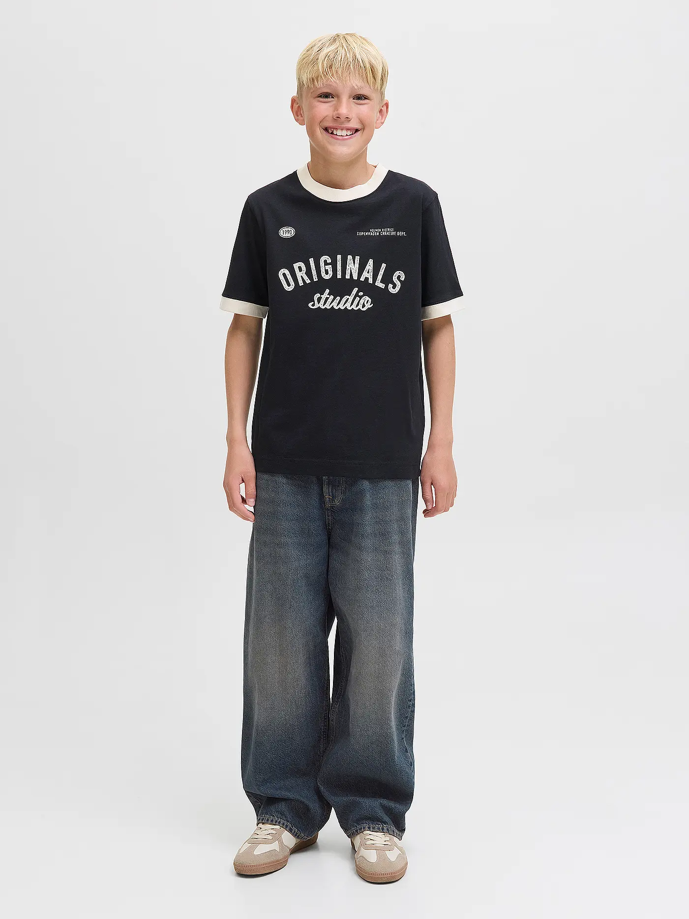 JACK & JONES | Jungen Jeans Tapered Fit JJIRON | blau